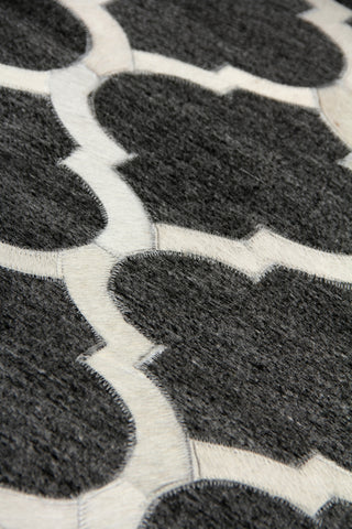 Exquisite Rugs Berlin 3423 Charcoal/Ivory Area Rug by The Met Pile Image