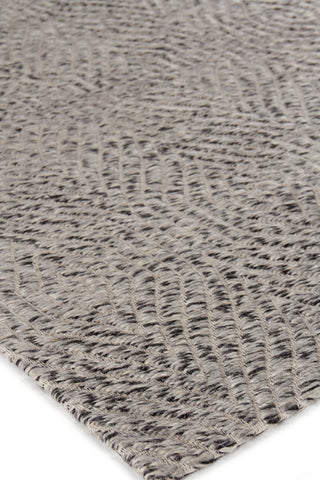 Exquisite Rugs Woven Earth 3426 Silver Area Rug Corner Image