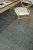 Exquisite Rugs Woven Earth 3426 Silver Area Rug Lifestyle Image Feature
