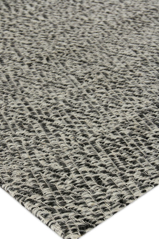 Exquisite Rugs Woven Earth 3430 Charcoal Area Rug Corner Image