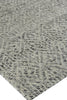 Exquisite Rugs Woven Earth 3432 Silver Area Rug Corner Image