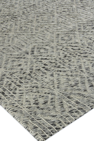 Exquisite Rugs Woven Earth 3432 Silver Area Rug Corner Image