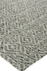 Exquisite Rugs Woven Earth 3433 Charcoal Area Rug Corner Image