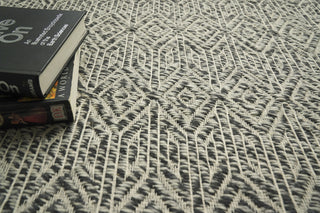 Exquisite Rugs Woven Earth 3433 Charcoal Area Rug Lifestyle Image Feature