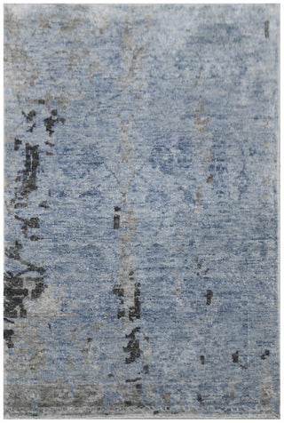 Exquisite Rugs Beverly 3448 Gray Area Rug by The Met Closeup Image