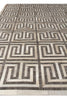 Exquisite Rugs Berlin 3456 Beige/Ivory Area Rug by The Met Closeup Image
