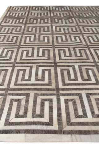 Exquisite Rugs Berlin 3456 Beige/Ivory Area Rug by The Met Closeup Image