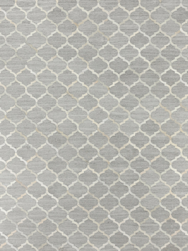 Exquisite Rugs Berlin 3457 Silver/Ivory Area Rug by The Met main image