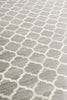 Exquisite Rugs Berlin 3457 Silver/Ivory Area Rug by The Met Pile Image