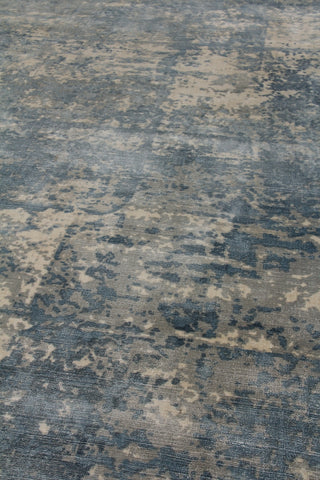 Exquisite Rugs Koda 3461 Blue/Ivory Area Rug Lifestyle Image Feature