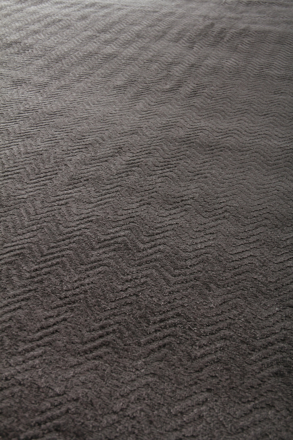 Exquisite Rugs Pavo 3466 Dark Gray Area Rug Lifestyle Image Feature
