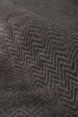 Exquisite Rugs Pavo 3466 Dark Gray Area Rug Detail Image