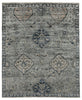 Exquisite Rugs Antique Weave Bamboo 3483 Blue/Gray Area Rug main image