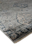 Exquisite Rugs Antique Weave Bamboo 3483 Blue/Gray Area Rug Corner Image