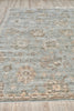 Exquisite Rugs Museum 3492 Blue/Gray Area Rug Closeup Image