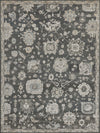 Exquisite Rugs Museum 3495 Midnight Charcoal Area Rug