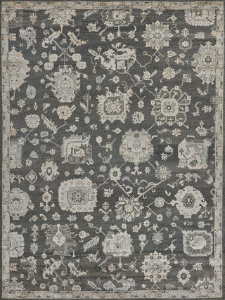 Exquisite Rugs Museum 3495 Midnight Charcoal Area Rug main image