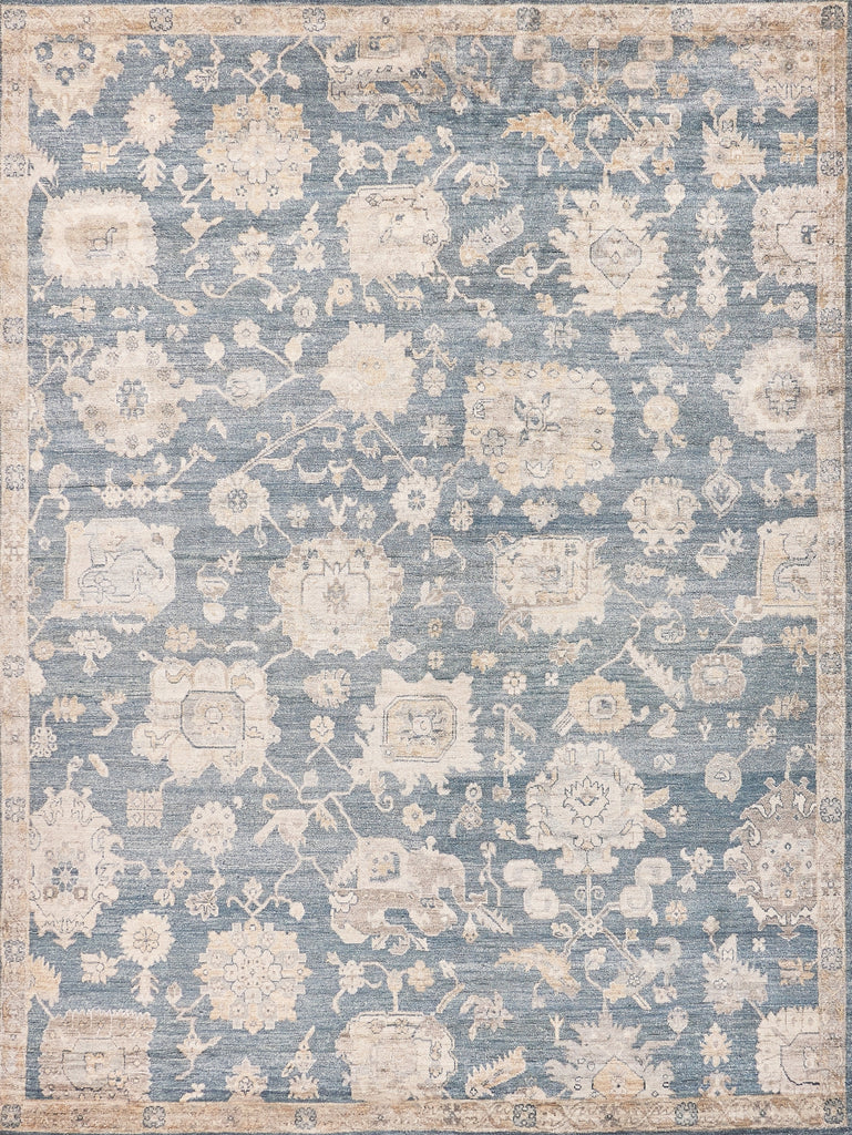 Exquisite Rugs Museum 3496 Medium Blue Area Rug main image