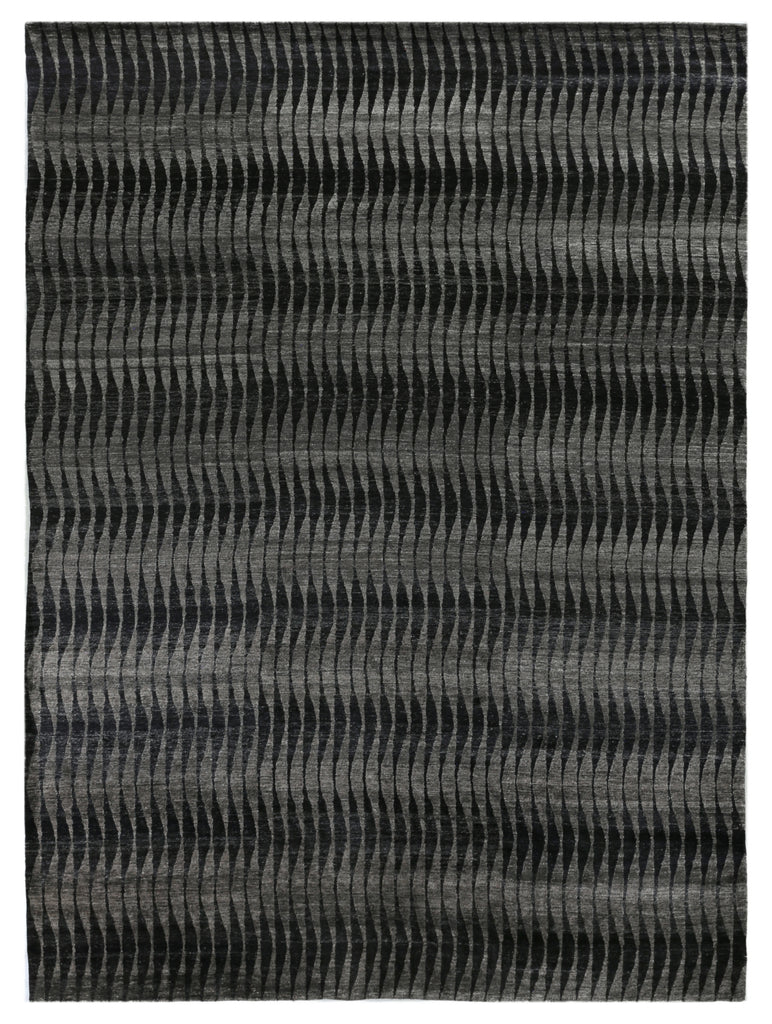 Exquisite Rugs Super Tibetan 3524 Gray/Charcoal Area Rug by The Met main image