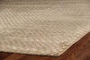 Exquisite Rugs Bubble 3533 Light Beige Area Rug Corner Image
