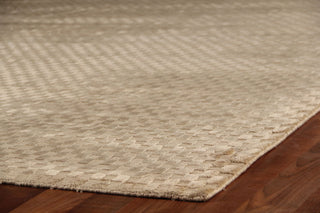 Exquisite Rugs Bubble 3533 Light Beige Area Rug Corner Image