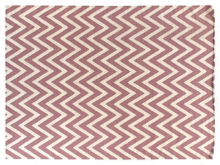 Exquisite Rugs Flatweave 3541 Pink/White Area Rug main image