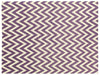 Exquisite Rugs Flatweave 3548 Light Purple/White Area Rug main image