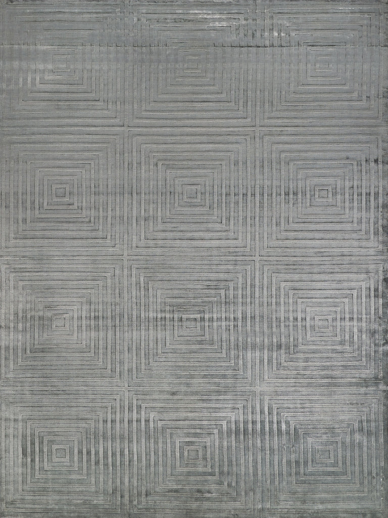 Exquisite Rugs Dove Embossed 3572 Aqua Area Rug main image