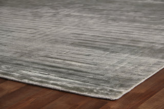 Exquisite Rugs Dove Embossed 3572 Aqua Area Rug Corner Image