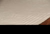 Exquisite Rugs Dove Embossed 3577 Silver Area Rug Corner Image