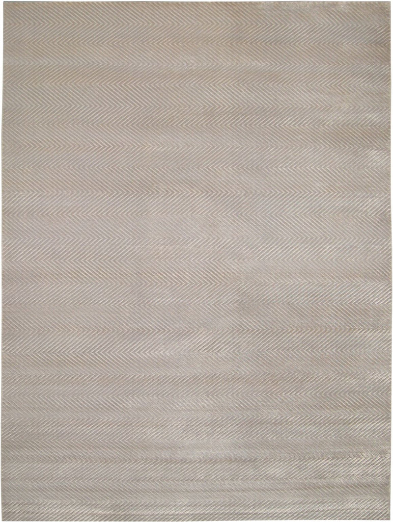 Exquisite Rugs Honeycomb 3595 Silver Area Rug main image
