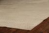 Exquisite Rugs Honeycomb 3601 Beige Area Rug Corner Image