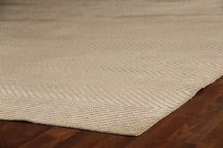 Exquisite Rugs Honeycomb 3601 Beige Area Rug Corner Image