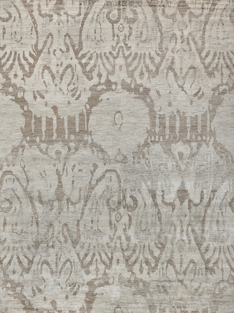 Exquisite Rugs Antique'd Silk 3631 Beige/Light Brown Area Rug main image