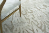 Exquisite Rugs Antique'd Silk 3631 Beige/Light Brown Area Rug Lifestyle Image Feature