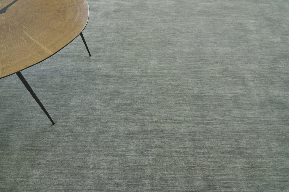 Exquisite Rugs Wool Dove 3684 Slate Area Rug Lifestyle Image Feature