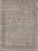 Exquisite Rugs Antique'd Silk 3707 Taupe Area Rug main image
