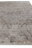 Exquisite Rugs Antique'd Silk 3708 Taupe Area Rug Closeup Image