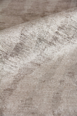 Exquisite Rugs Antique'd Silk 3708 Taupe Area Rug Pile Image