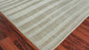 Exquisite Rugs Robin Stripe 3784 Taupe Area Rug Corner Image