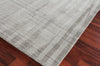 Exquisite Rugs Robin Stripe 3785 Gray Area Rug Corner Image