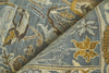 Exquisite Rugs Jurassic 3799 Gray/Light Blue Area Rug Corner Image