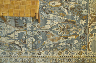 Exquisite Rugs Jurassic 3799 Gray/Light Blue Area Rug Pile Image