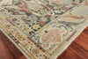 Exquisite Rugs Jurassic 3800 Charcoal/Beige Area Rug Corner Image