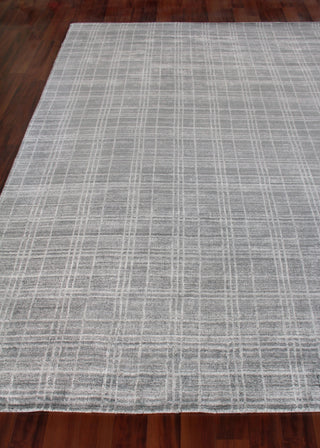 Exquisite Rugs Fairbanks 3834 Gray/White Area Rug Closeup Image