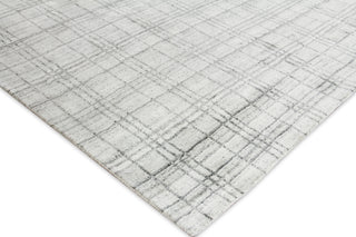 Exquisite Rugs Fairbanks 3838 White/Gray Area Rug Corner Image