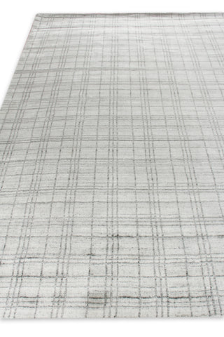 Exquisite Rugs Fairbanks 3838 White/Gray Area Rug Closeup Image