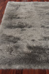 Exquisite Rugs Sheepskin 3842 Gray Area Rug
