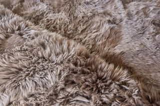 Exquisite Rugs Sheepskin 3844 Mushroom Area Rug Pile Image