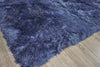 Exquisite Rugs Sheepskin 3847 Indigo Area Rug Corner Image